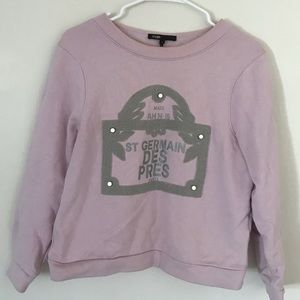 MAJE Pink Sweatshirt